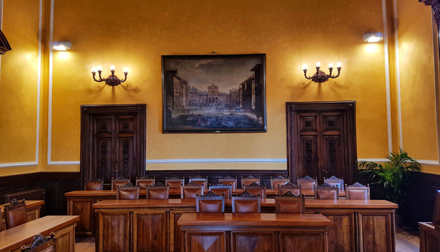 La sala del Consiglio