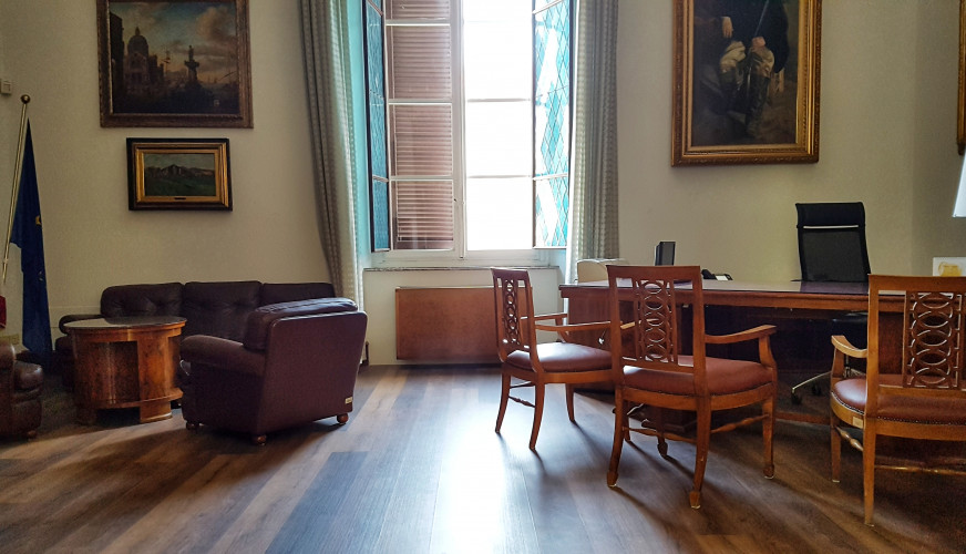 La stanza del Presidente e le sue opere