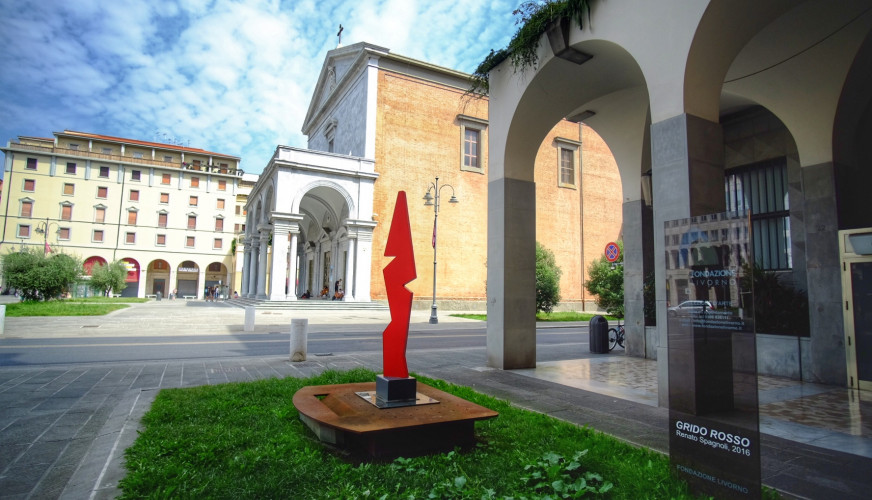 Piazza Attias, A di Renato Spagnoli