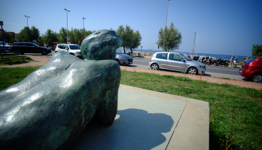 Lungomare di Ardenza, il Pescatore di Mino Trafeli