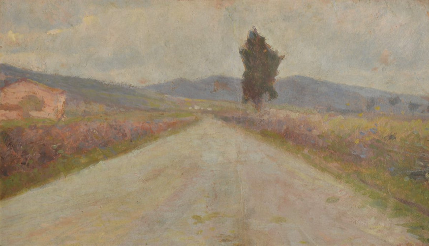 La "stradina toscana" di Modigliani