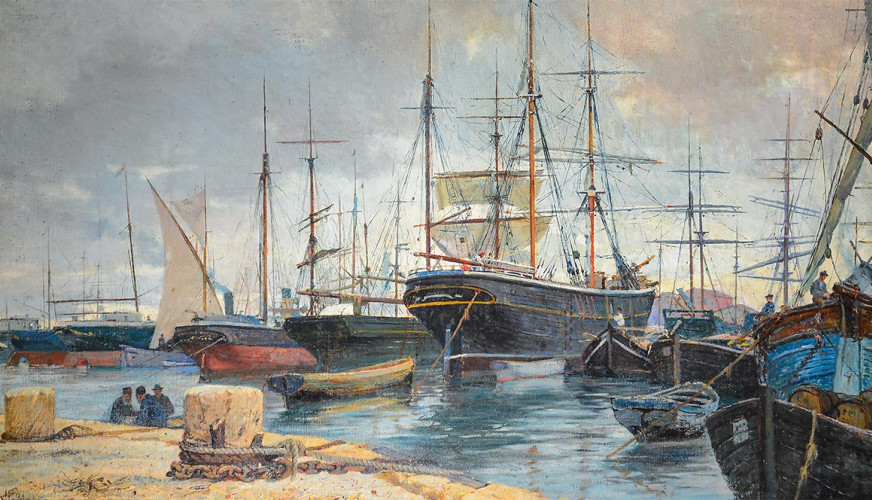 Il porto di Livorno