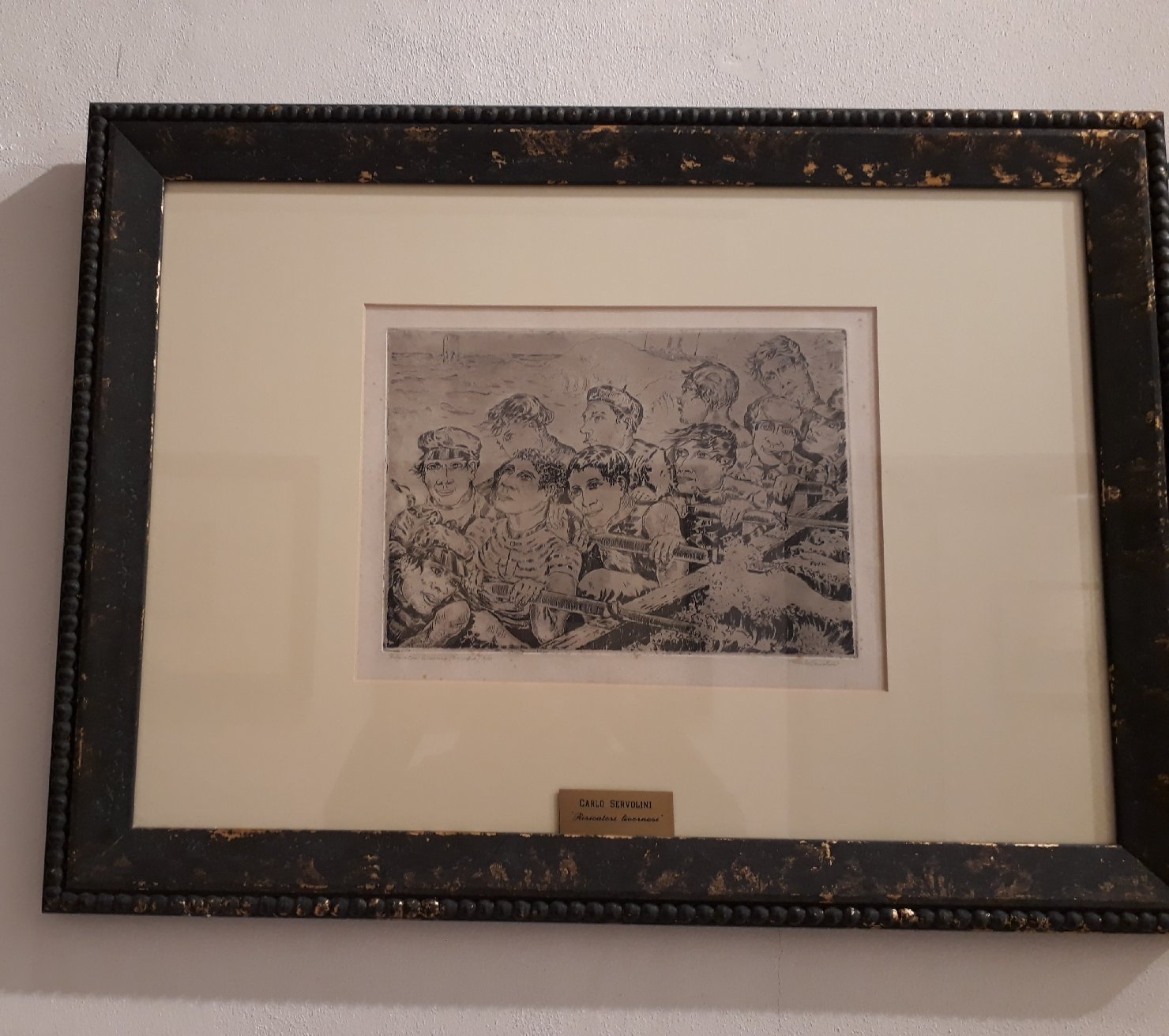 Carlo Servolini, Risicatori livornesi, 1940